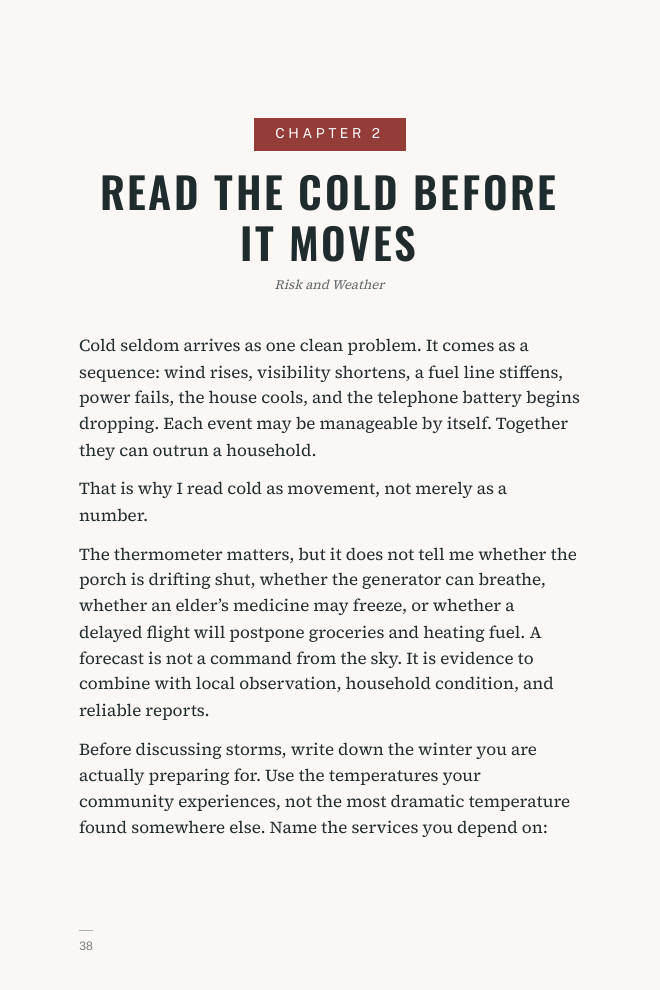 Page 38 — Read the Cold Before It Moves