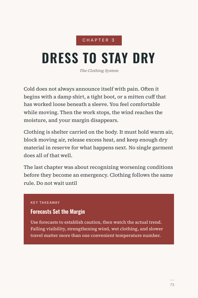Page 73 — Dress to Stay Dry